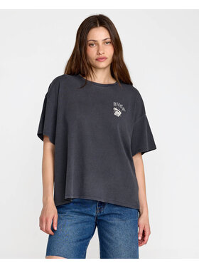 RVCA Rvca Move On Bf Tee (Womens) | Graphite