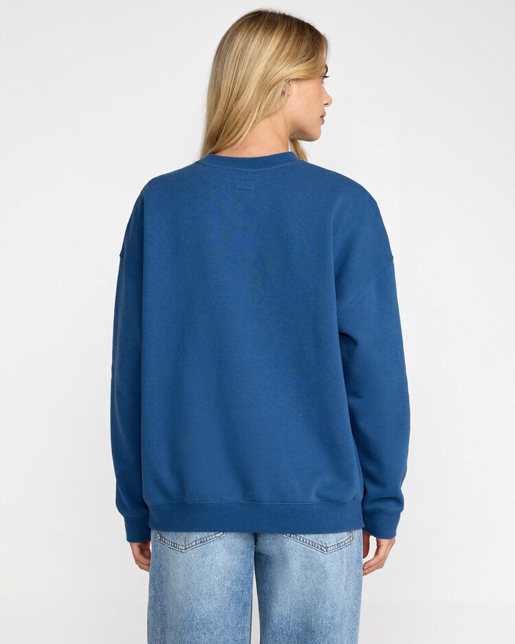 RVCA Rvca Neat Pullover (Womens) | Ensign Blue