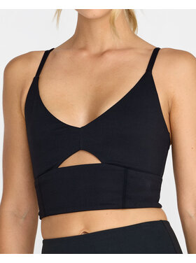 RVCA Rvca Sidelines Long Bra (Womens) | Black