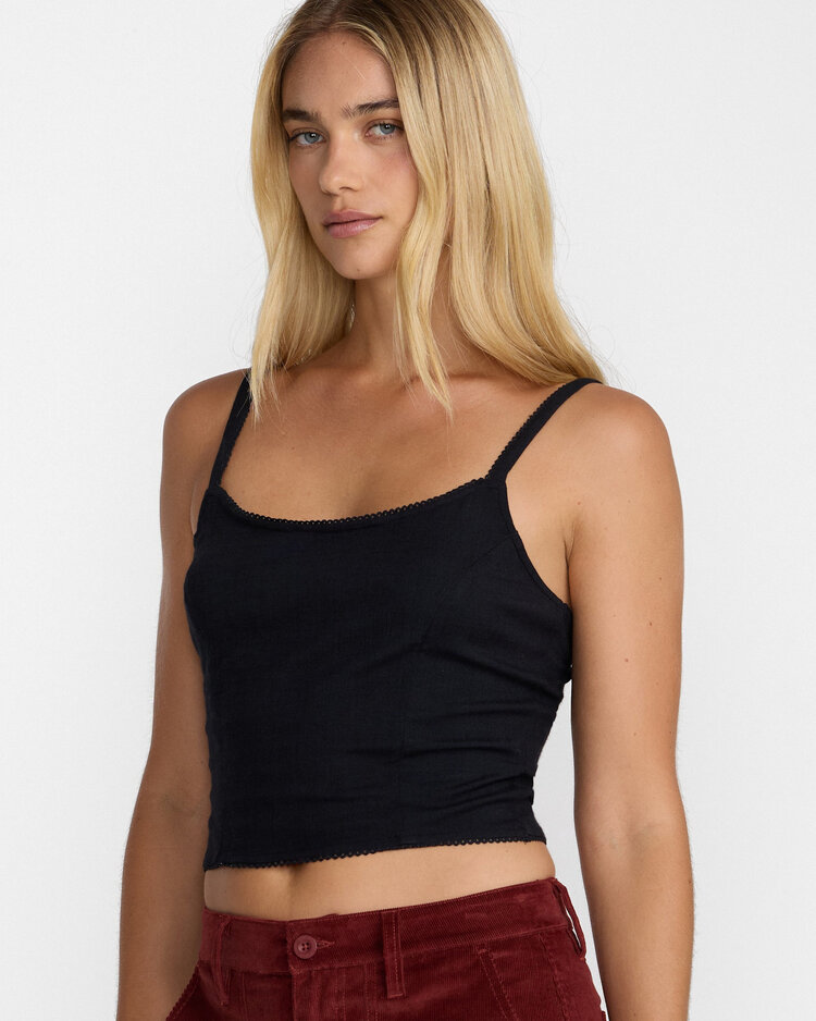 RVCA Rvca Madrid Tank (Womens) | Rvca Black