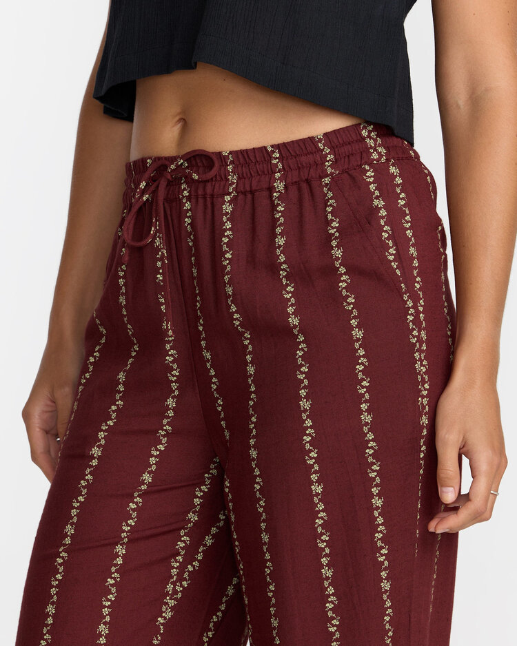 RVCA Rvca Florence Pant (Womens) | Madder Brown