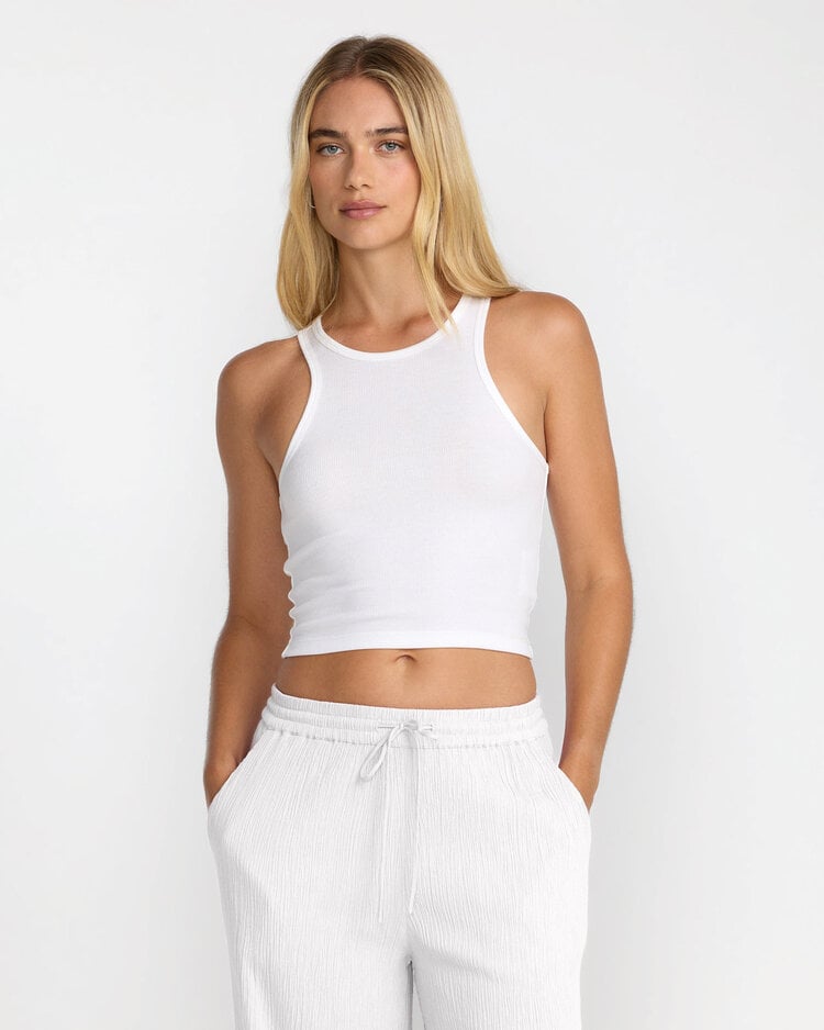 RVCA Rvca Roma Tank (Womens) | Whisper White
