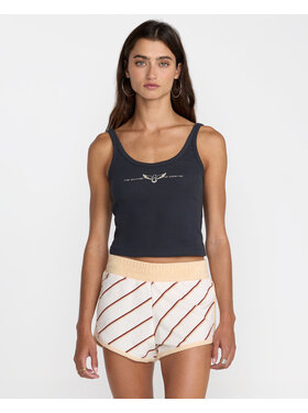 RVCA Rvca Bird Of Prey Tank (Womens) | Washed Black