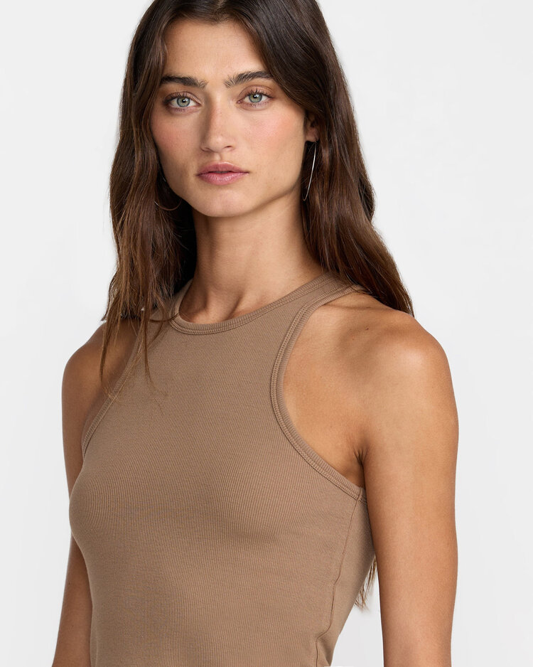 RVCA Rvca Roma Tank (Womens) | Cocoa