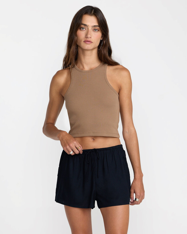 RVCA Rvca Roma Tank (Womens) | Cocoa