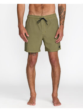 RVCA Rvca Va Pigment Elastic Short 16 (Mens) | Martini Olive