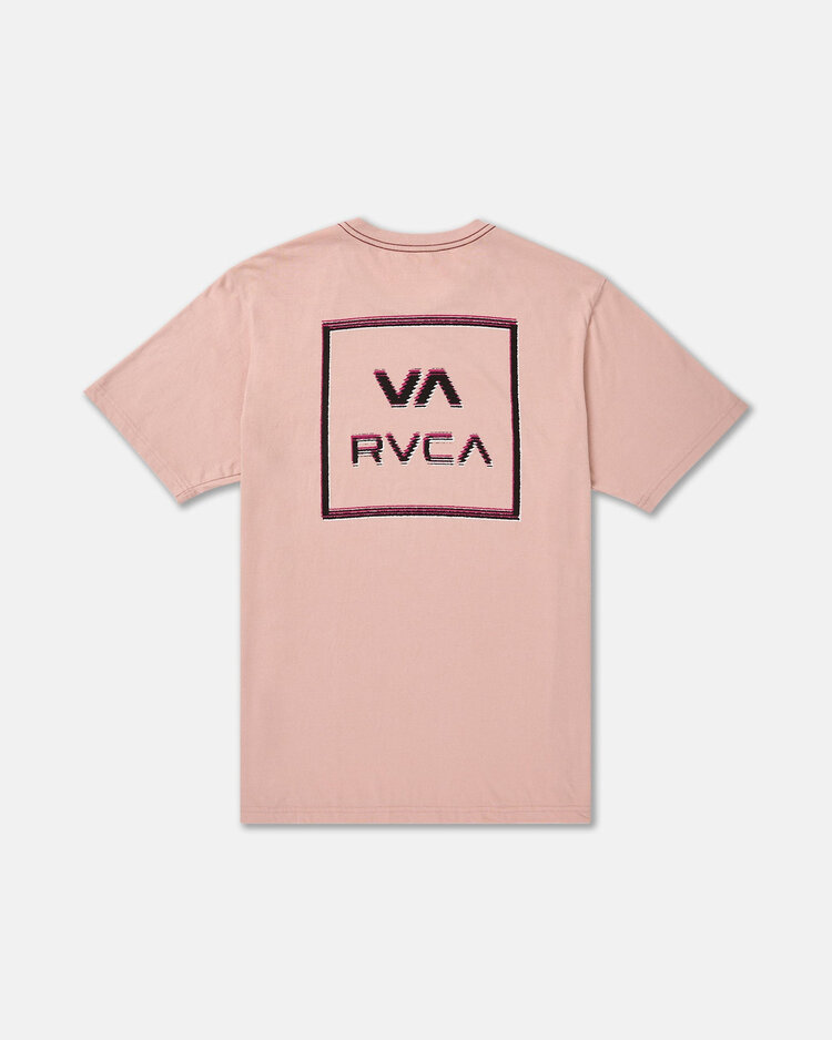 RVCA Rvca Glitch Ss (Mens) | Pale Mauve