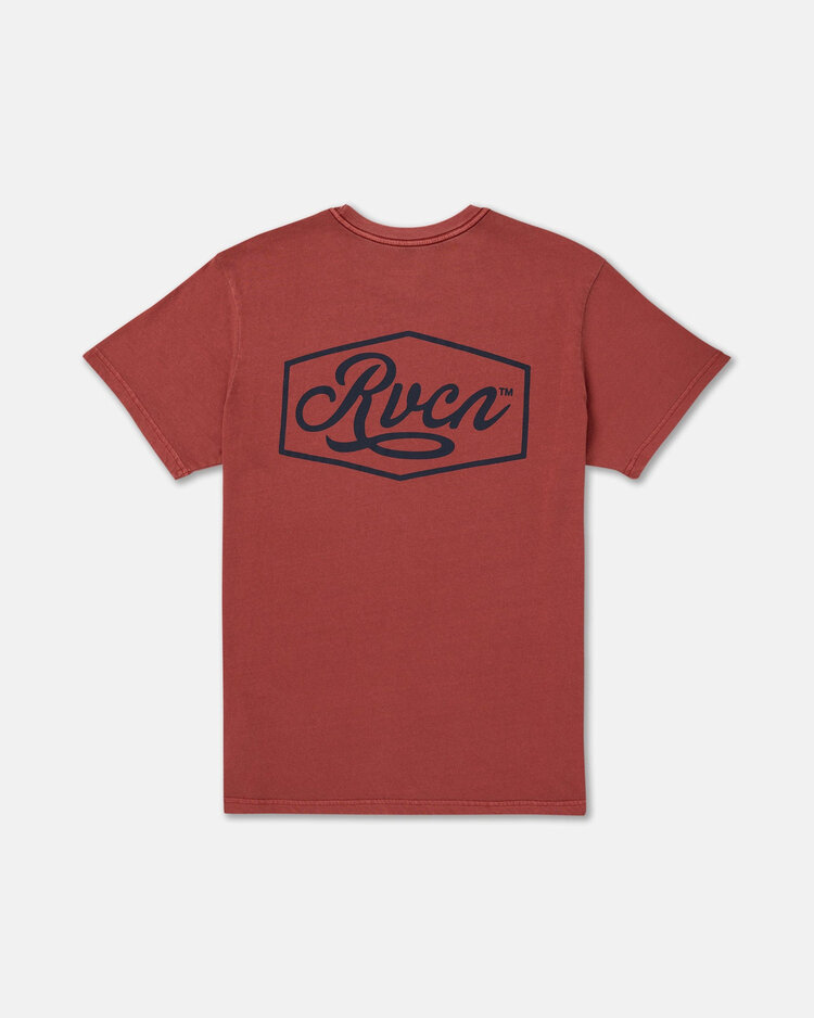 RVCA Rvca Emscript Ss (Mens) | Dusty Red