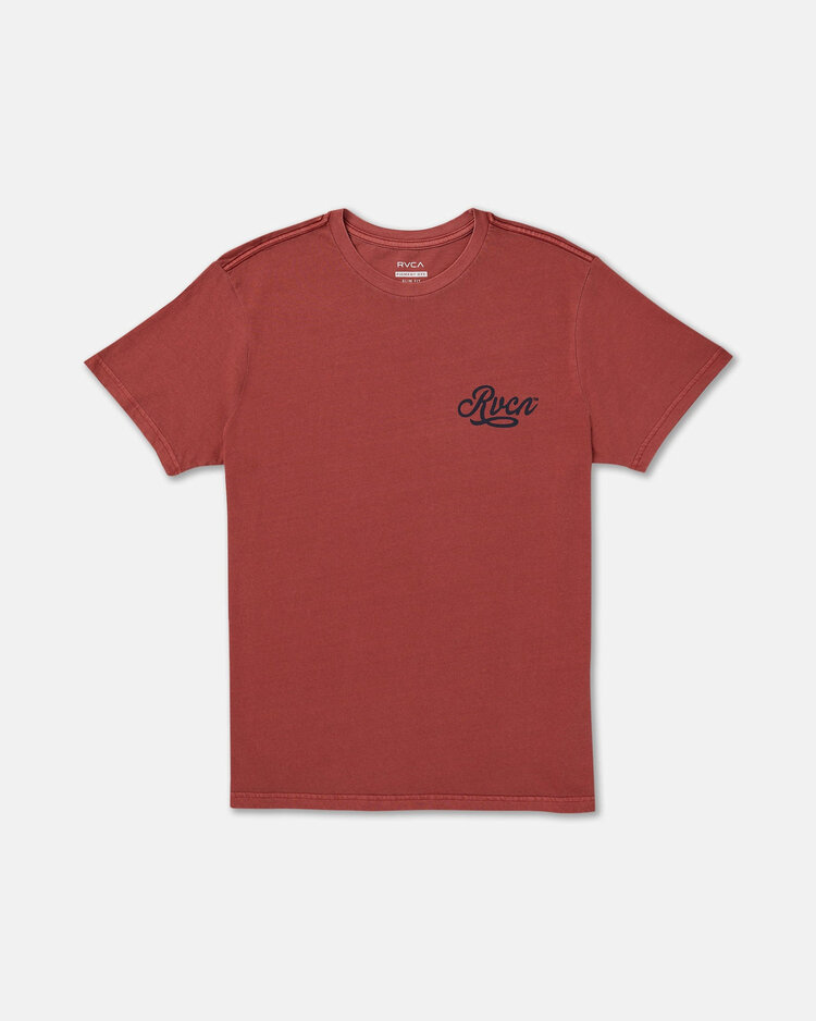 RVCA Rvca Emscript Ss (Mens) | Dusty Red