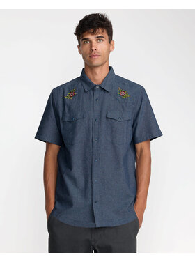 RVCA Rvca Rosa Chambray (Mens) | Indigo