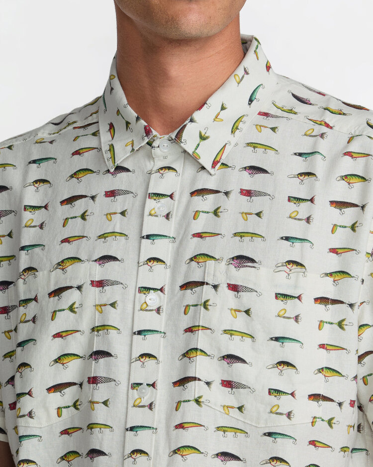 RVCA Rvca Tackle Shop Ss (Mens) | Wheat