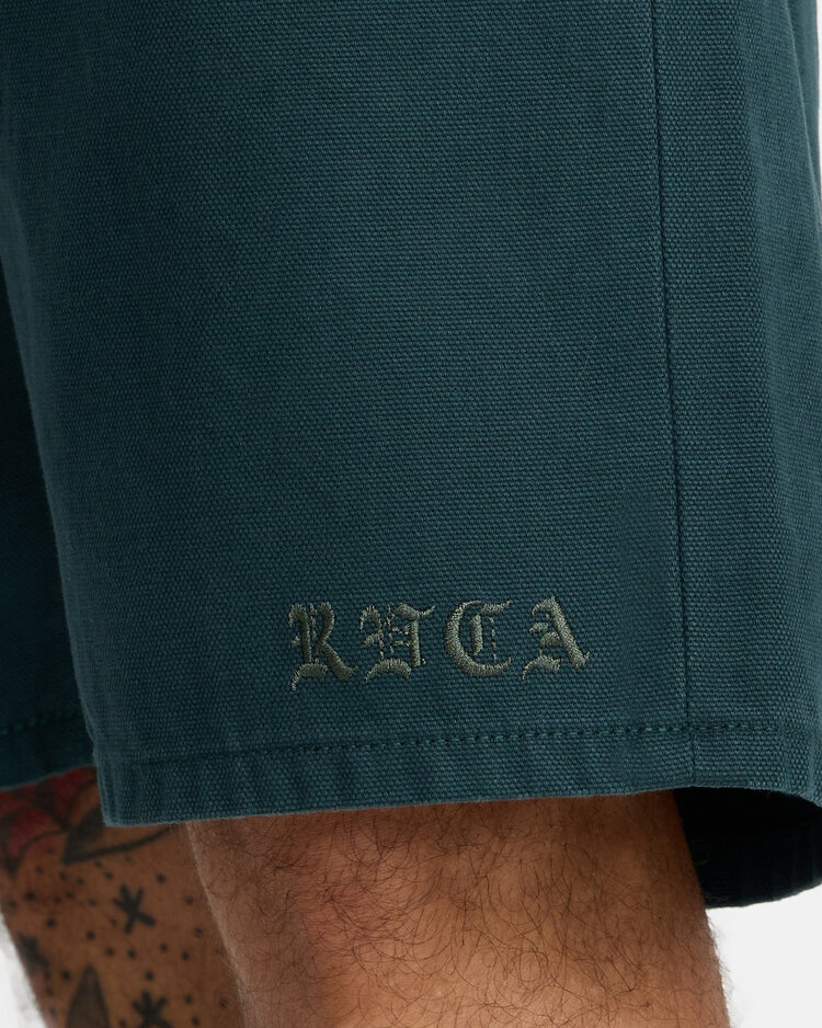 RVCA Rvca Kaleb 5 Pocket Short 21 (Mens) | Hunter Green