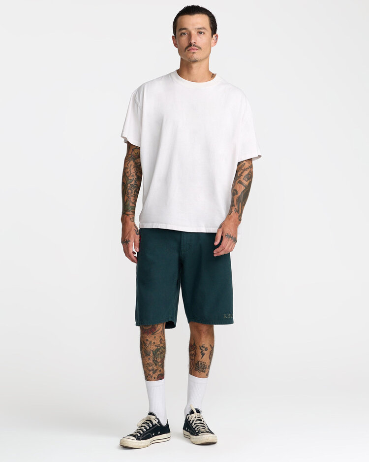 RVCA Rvca Kaleb 5 Pocket Short 21 (Mens) | Hunter Green