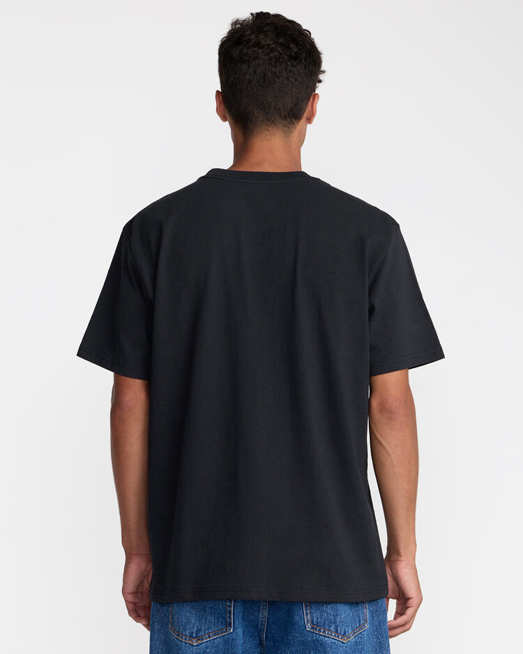 RVCA Rvca Hot Dice Ss (Mens) | Black