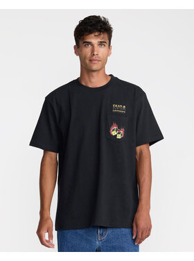 RVCA Rvca Hot Dice Ss (Mens) | Black