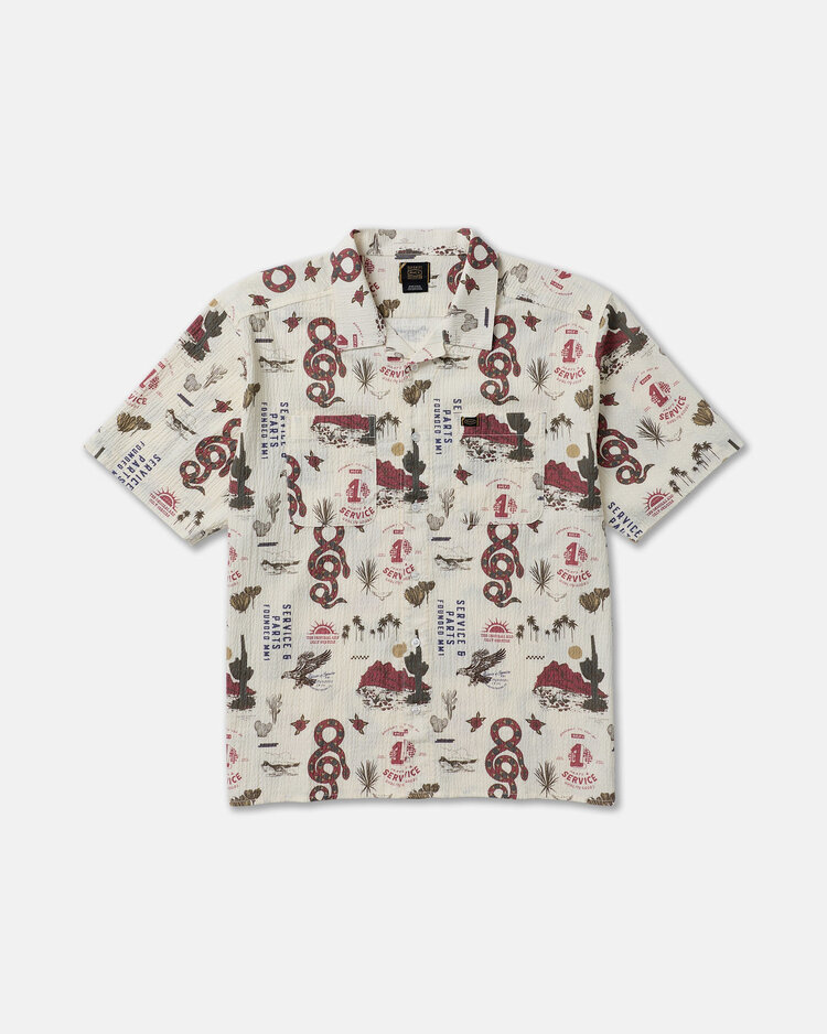 RVCA Rvca Wasteland Ss (Mens) | Natural