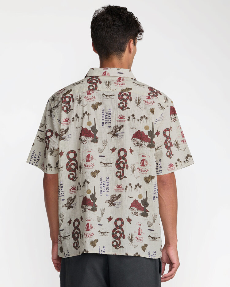 RVCA Rvca Wasteland Ss (Mens) | Natural