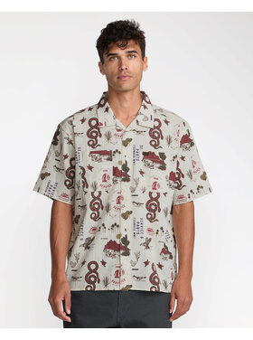 RVCA Rvca Wasteland Ss (Mens) | Natural