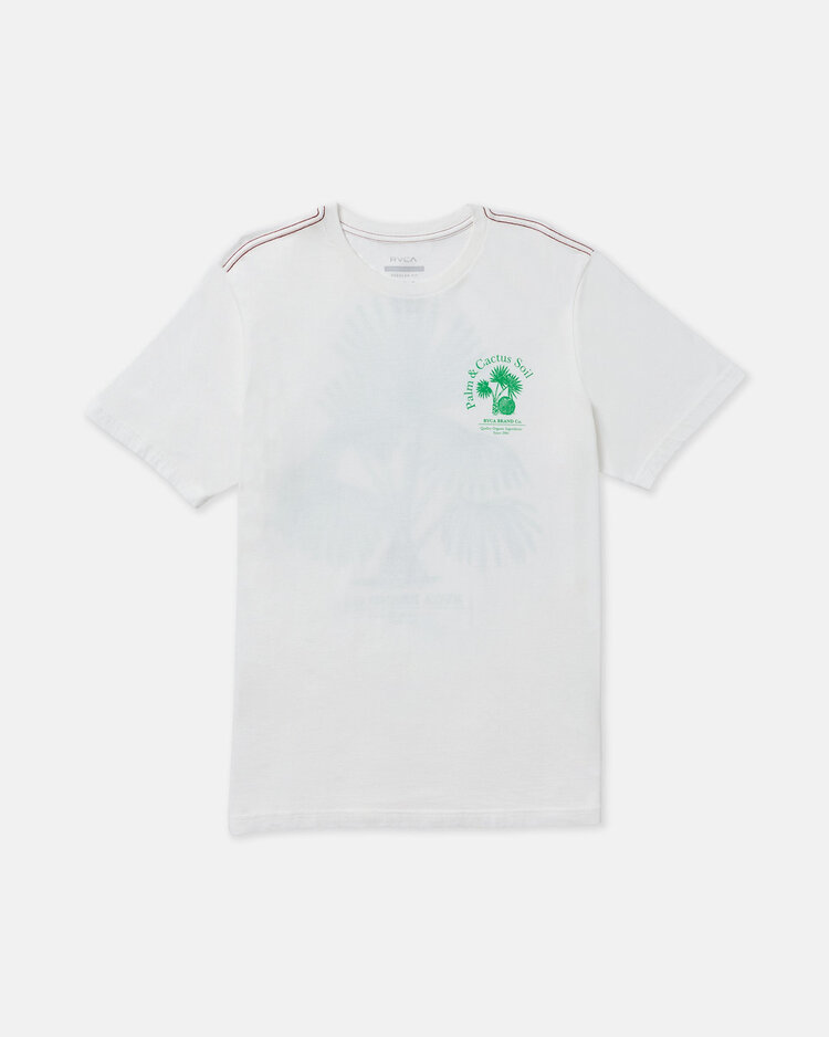 RVCA Rvca Soil Co Ss (Mens) | Antique White