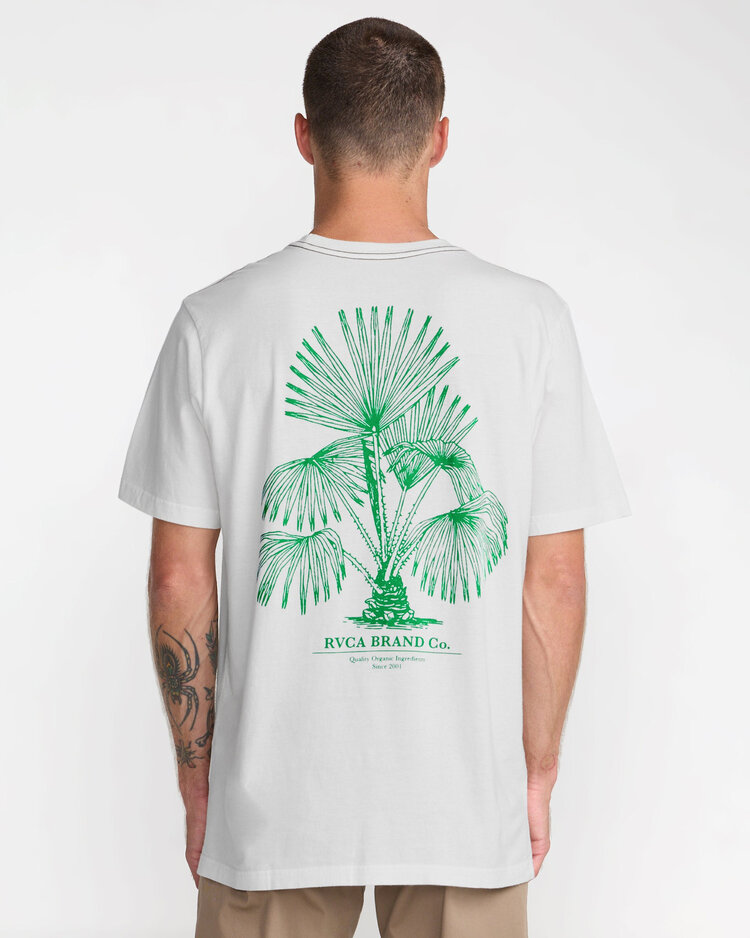 RVCA Rvca Soil Co Ss (Mens) | Antique White