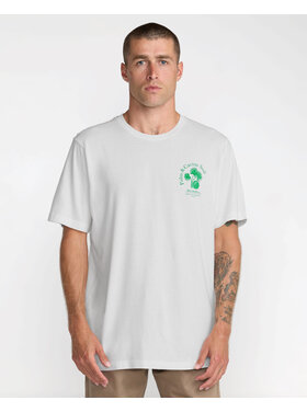 RVCA Rvca Soil Co Ss (Mens) | Antique White