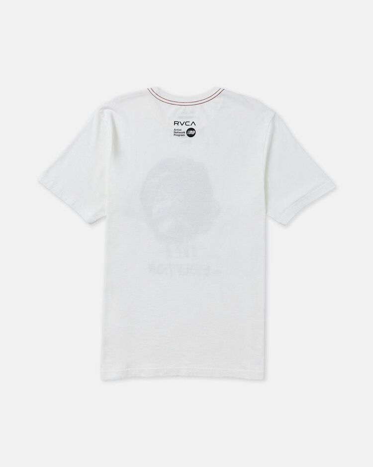 RVCA Rvca Rvca Evolution Ss (Mens) | Antique White