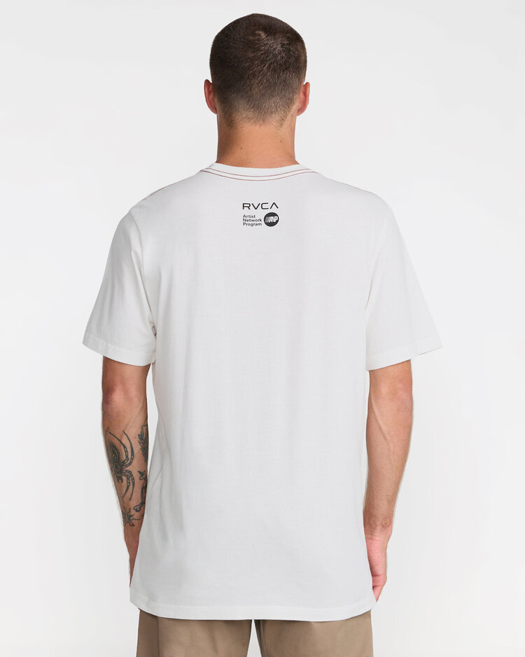 RVCA Rvca Rvca Evolution Ss (Mens) | Antique White
