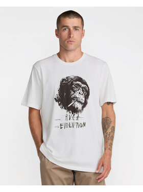 RVCA Rvca Rvca Evolution Ss (Mens) | Antique White