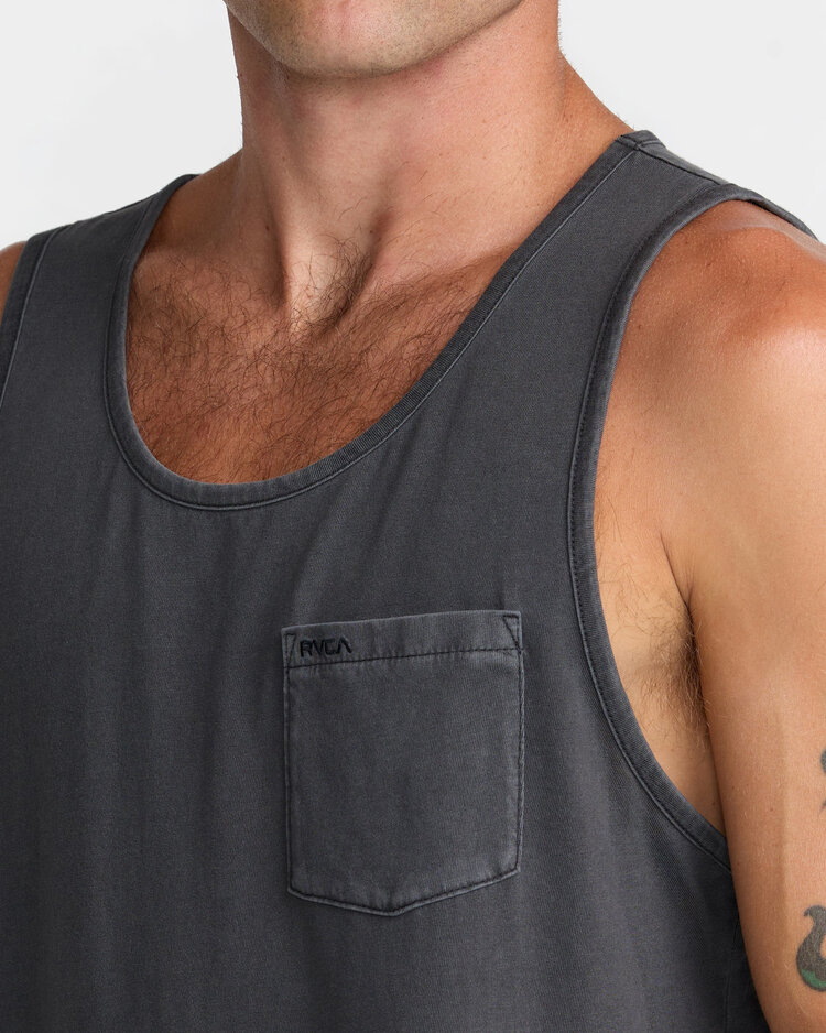 RVCA Rvca Ptc 2 Pigment Tank (Mens) | Pirate Black