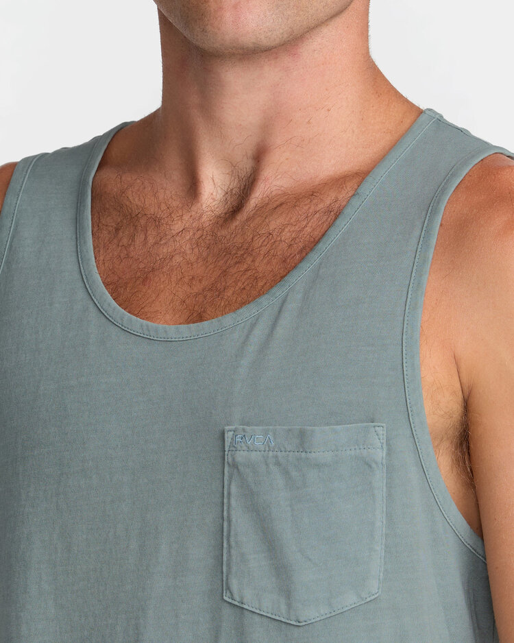 RVCA Rvca Ptc 2 Pigment Tank (Mens) | Lead