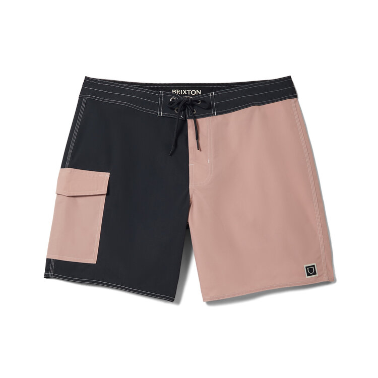 Brixton Brixton Classic Trunk 17" (Mens) | Black/Silver Pink