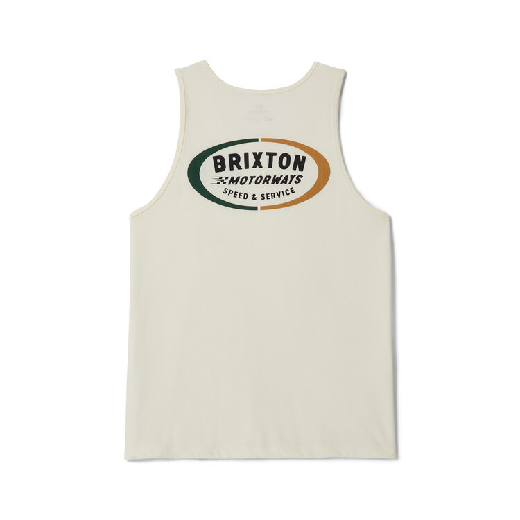 Brixton Brixton Rhett Tank Top (Mens) | Off White