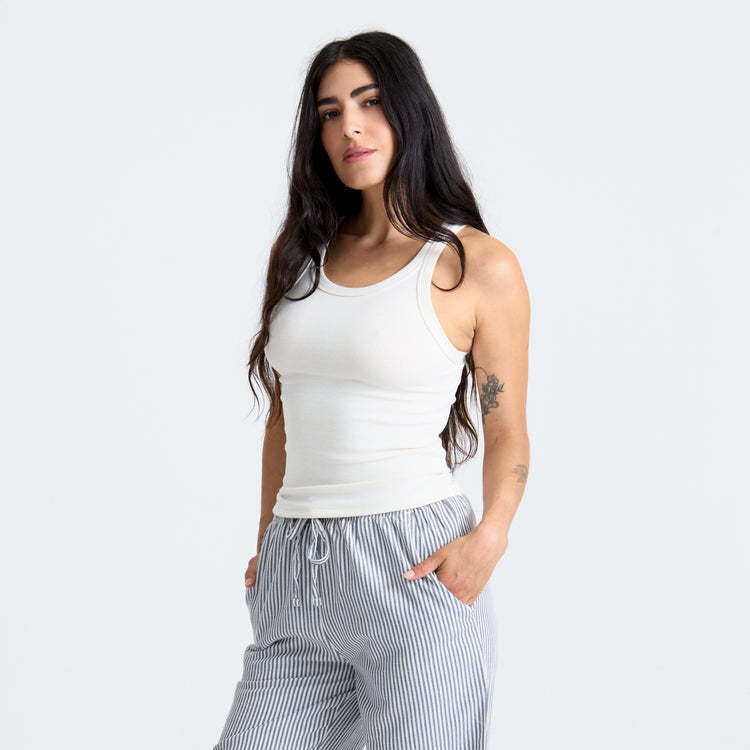 Roark Roark Wind Worn Tank (Womens) | Bone