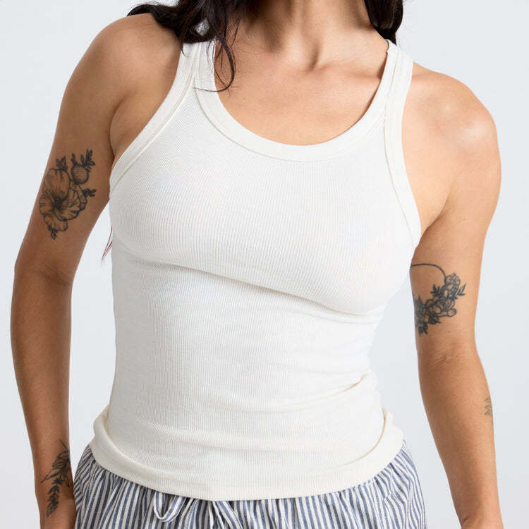 Roark Roark Wind Worn Tank (Womens) | Bone