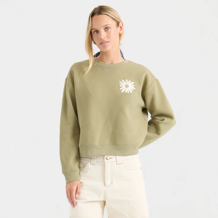Roark Roark Port Fleece (Womens) | Dusty Olive