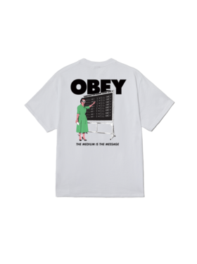 Obey Obey I Will Obey Tee (Mens) | White