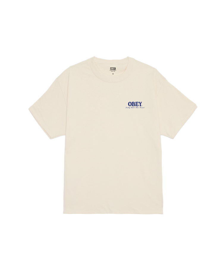 Obey Obey Move Forward Tee (Mens) | Cream
