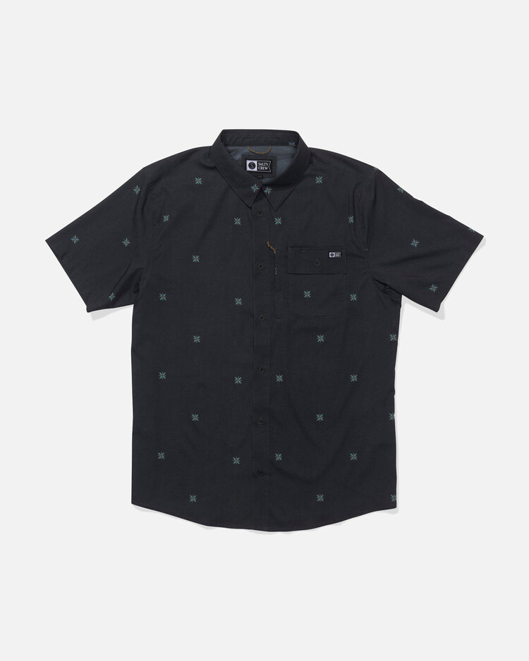 Salty Crew Salty Crew Flagship Uv Button Up (Mens) | Phantom