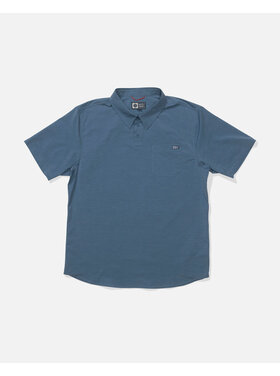 Salty Crew Salty Crew Drifter Uv Polo (Mens) | Channel Blue