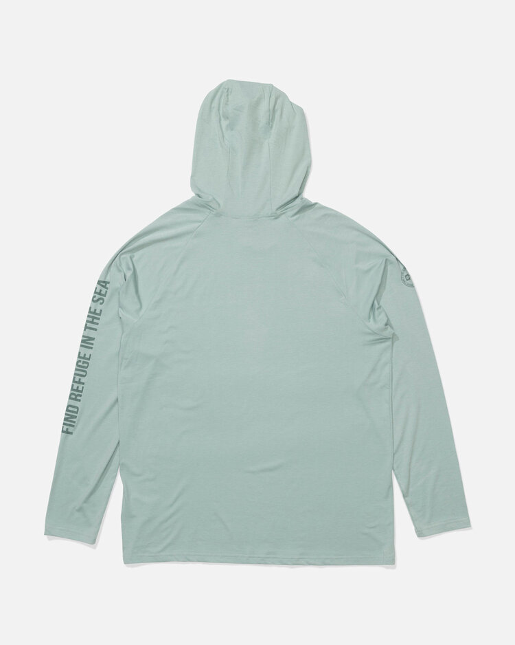 Salty Crew Salty Crew Mariner Lite Uv Hood (Mens) | Marine