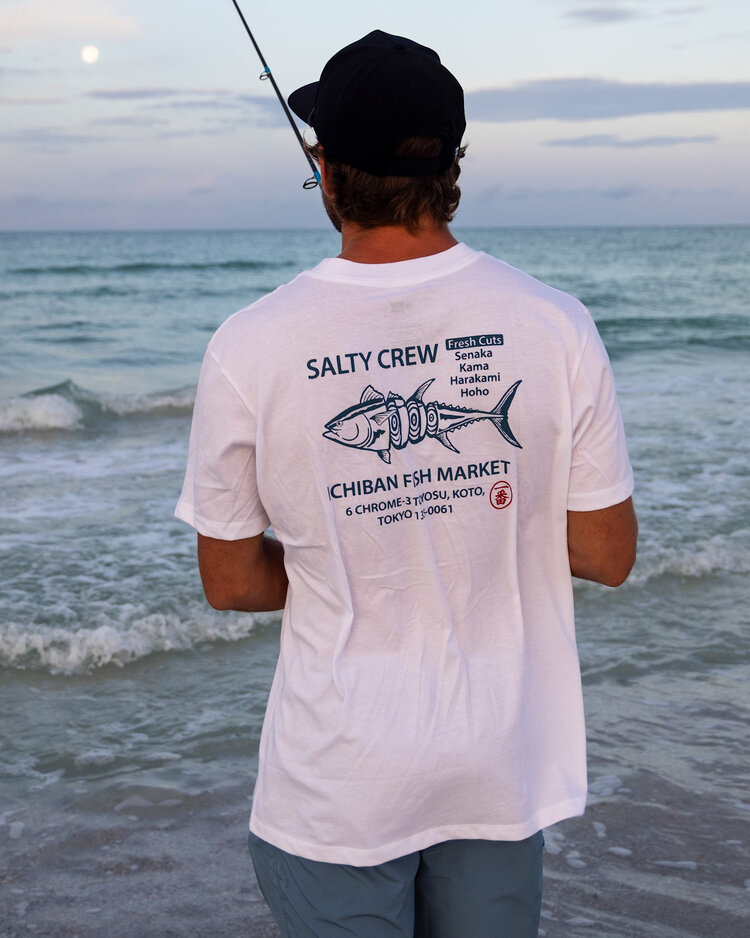 Salty Crew Salty Crew Ichiban Ss Tee (Mens) | White