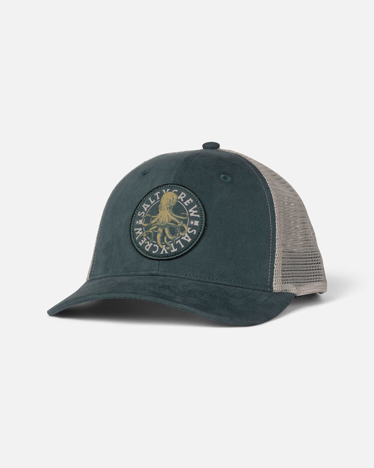 Salty Crew Salty Crew Tentacles Retro Trucker (Mens) | Dark Hydro