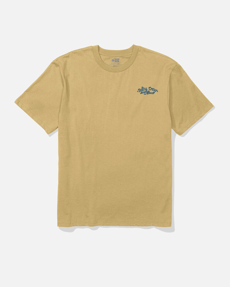 Salty Crew Salty Crew Hauler Classic Tee (Mens) | Mineral Yellow