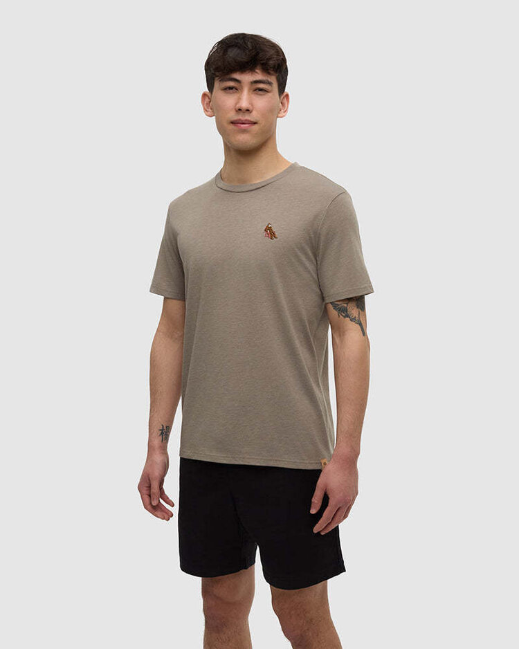 Tentree Tentree Sasquatch Tee (Mens) | Clay Htr/Adirondack