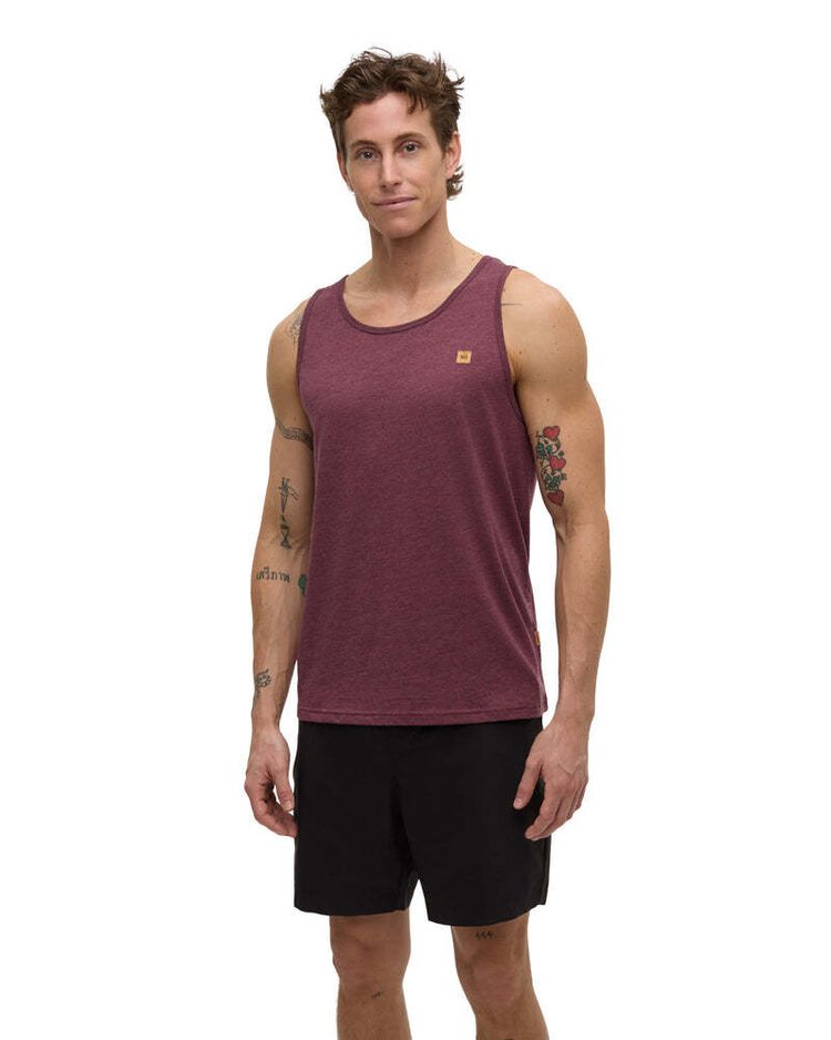 Tentree Tentree Pender Tank (Mens) | Rosewood Fleck