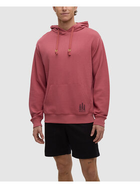 Tentree Tentree Getaway Relaxed Hoodie (Mens) | Rosewood/Graphite