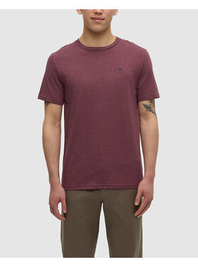 Tentree Tentree Embroidered Ten Tee (Mens) | Rosewood Fleck/Blue