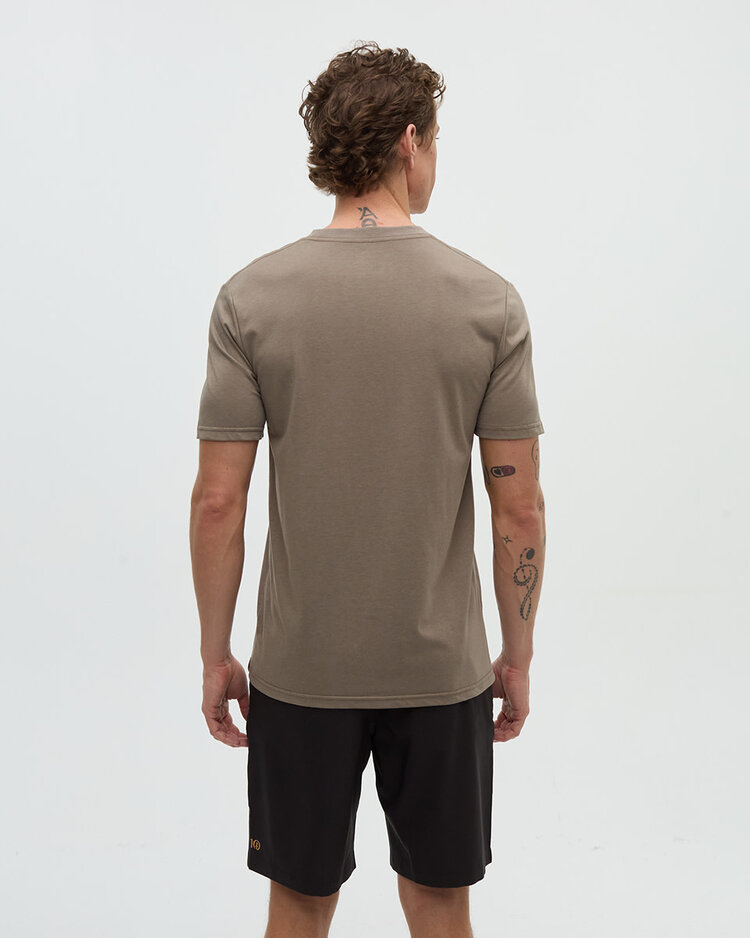Tentree Tentree Lake Life Logo Tee (Mens) | Clay/Graphite