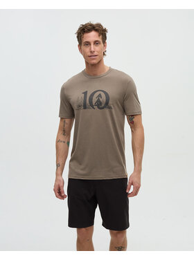 Tentree Tentree Lake Life Logo Tee (Mens) | Clay/Graphite