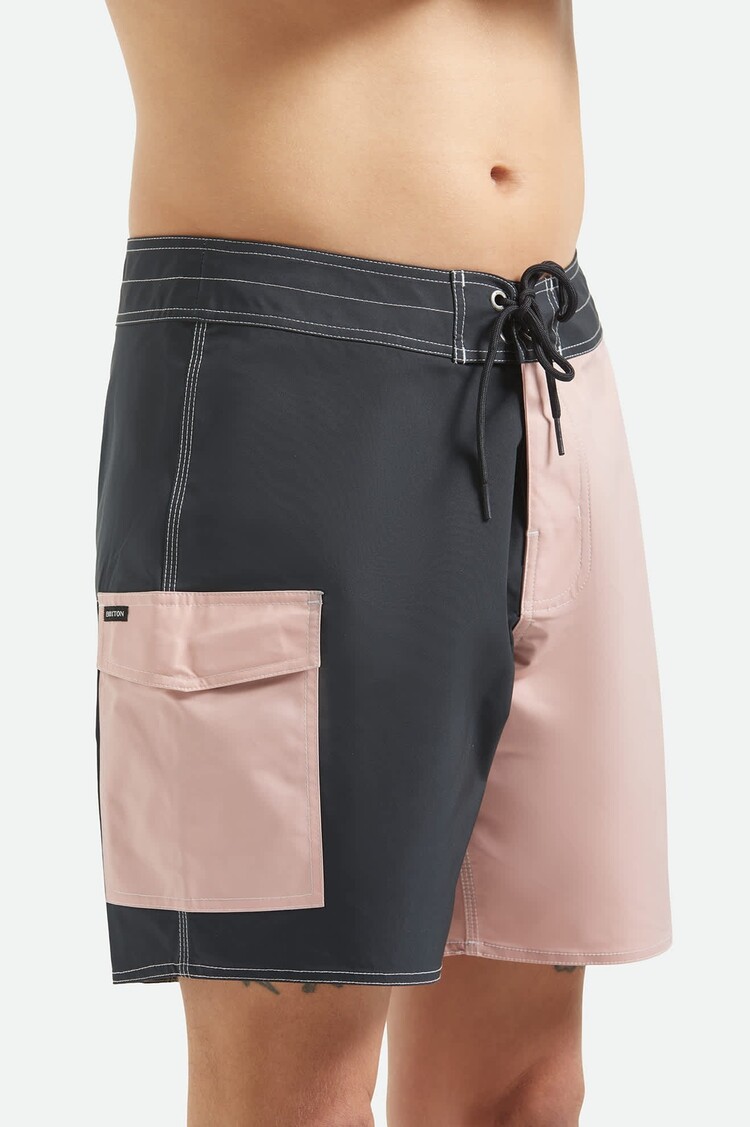 Brixton Brixton Classic Trunk 17" (Mens) | Black/Silver Pink